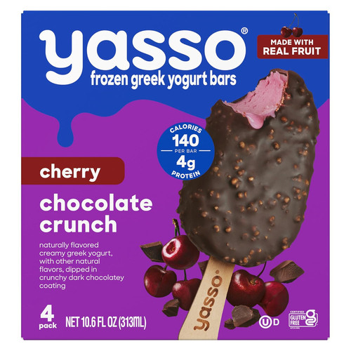 Cherry chocolate crunch - chocolate, greek